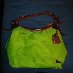 Dooney and Bourke Nylon and Leather Purse